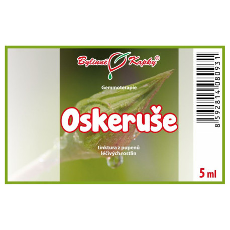 Jarabina oskorušová púčiky 5 ml - gemmoterapie