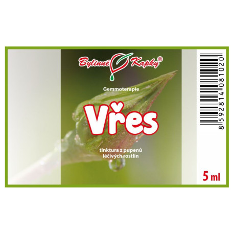Vres púčiky 5 ml - gemmoterapie
