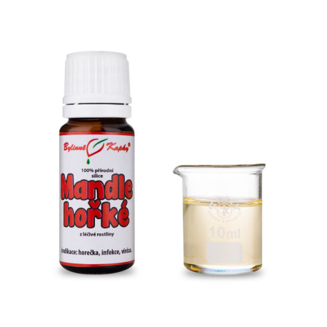 Mandľa horká - 100 % prírodné silice - esenciálny (éterický) olej 10 ml