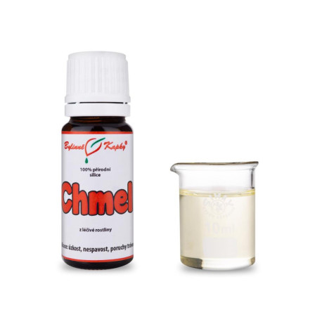 Chmel - 100 % prírodné silice - esenciálny (éterický) olej 10 ml
