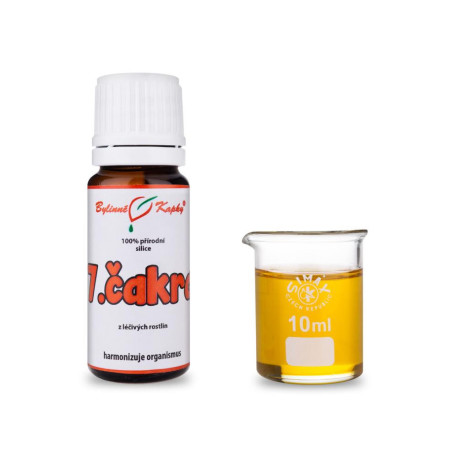 7.čakra - 100 % prírodné silice - zmes esenciálnych (éterických) olejov 10 ml