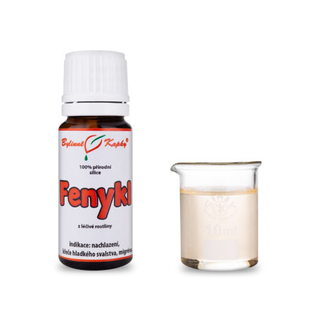 Fenikel 100% prírodné silice - esenciálny (éterický) olej 10 ml