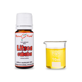 Litsea cubeba 100% prírodné silice - esenciálny (éterický) olej 10 ml