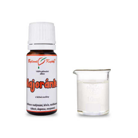 Majorán 100% prírodné silice - esenciálny (éterický) olej 10 ml