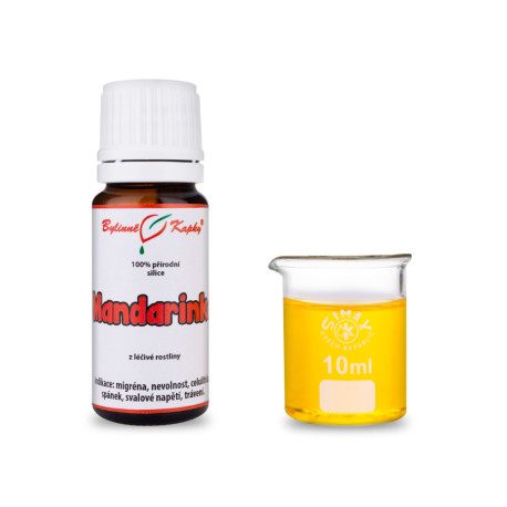 Mandarinka 100% prírodné silice - esenciálny (éterický) olej 10 ml