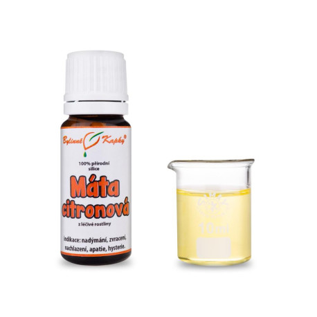 Mäta citrónová 100% prírodné silice - esenciálny (éterický) olej 10 ml
