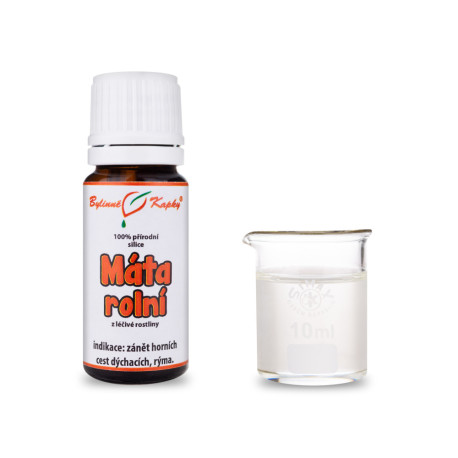 Mäta roľná 100% prírodné silice - esenciálny (éterický) olej 10 ml