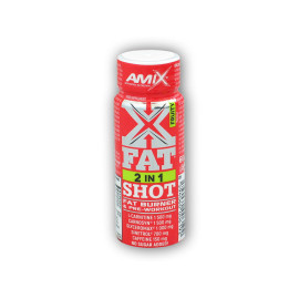X-Fat 2 in 1 Shot ampulka 60ml špeciálna ponuka – ovocné