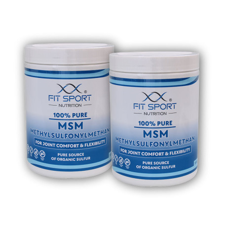 2x 100% čistý MSM - metylsulfonylmetán 500g - organická síra
