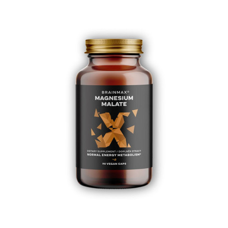 Bylinné kapsuly magnézium malátu 90