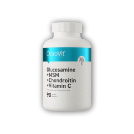 Glukozamín + MSM + chondroitín + vitamín C 90 tabliet