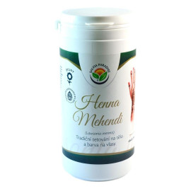 Henna Mehendi tradičné tetovanie na telo a vlasy 150 g