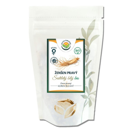 Ženšen True White 6 rokov nakrájaný BIO 200g