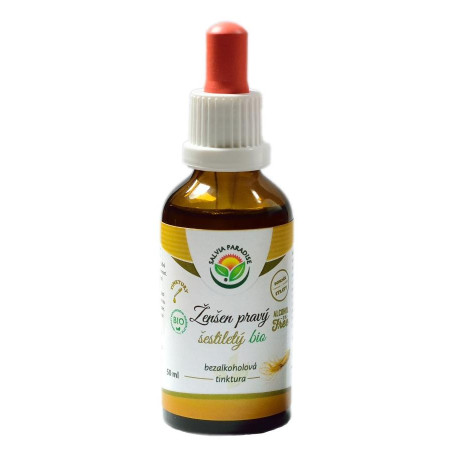 Ženšen 6 rokov AF tinktúra BIO 50 ml
