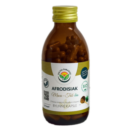 Afrodiziak Maca - Trib kapsuly BIO 120 ks