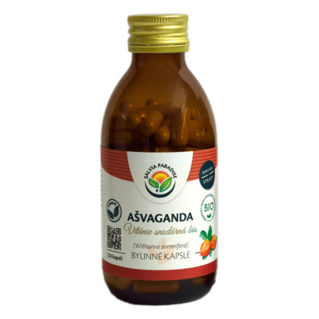 Ashwagandha - Welcome Capsules BIO 120 dielov