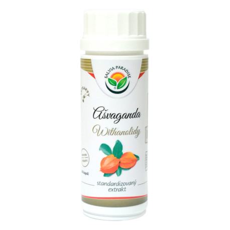Ashwagandha štandardizované extraktové kapsuly 60 kusov