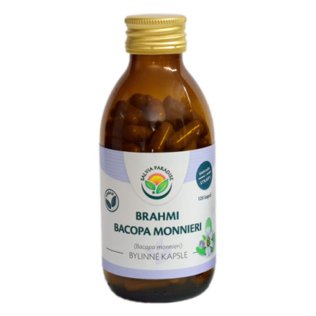 Brahmi - kapsuly Bacopa monnieri 120 kusov