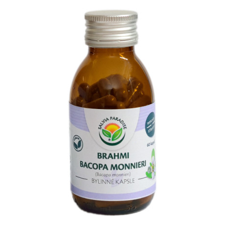 Brahmi - kapsuly Bacopa monnieri 60 diel