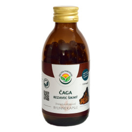 Chaga - kapsuly s nakloneným rezačom 120 ks