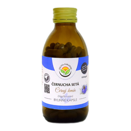 Kapsuly čiernej rasce 120 ks