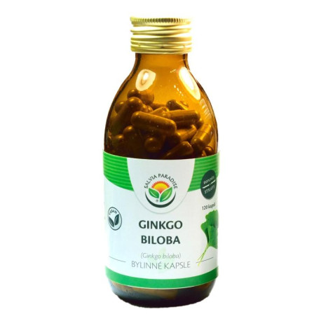 Ginkgo biloba - kapsuly ginkgo 120 kusov