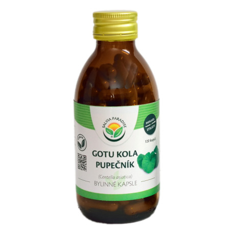 Gotu Kola - Kapsula pupočná šnúra 120 kusov