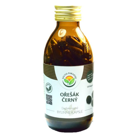 Orechová čierna kapsula 120 kusov
