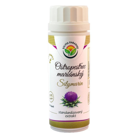 Kapsúle extraktu štandardizovaného zo pestreca mariánu – 100 ks