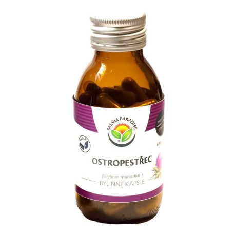 Pestrec mariánsky - kapsuly 60 kusov