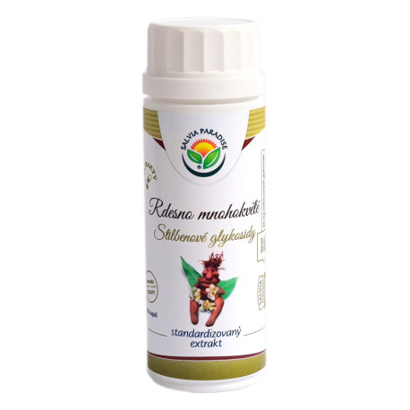 Rdesno štandardizované extraktové kapsuly 60 ks