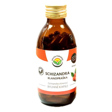 Schizandra bylinné kapsuly 120 ks