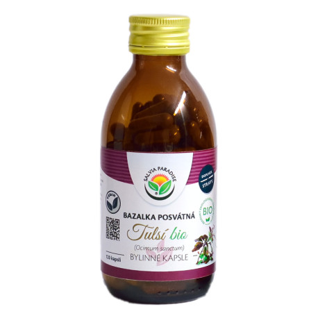 Tulsi - kapsula svätej bazalky BIO 120 kusov