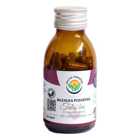 Tulsi - kapsula svätej bazalky BIO 60 kusov