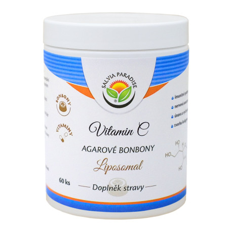 Vitamín C - Liposomálne agarové cukríky 60 ks