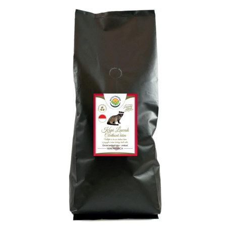 Káva - Kopi Luwak - cibetka káva 1000 g