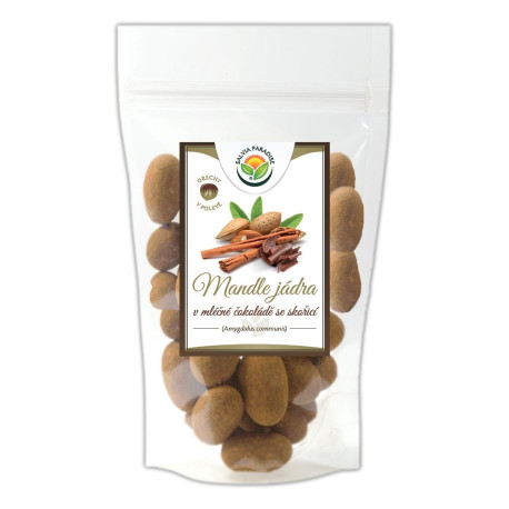 Mandle v mliečnej čokoláde so škoricou 700g