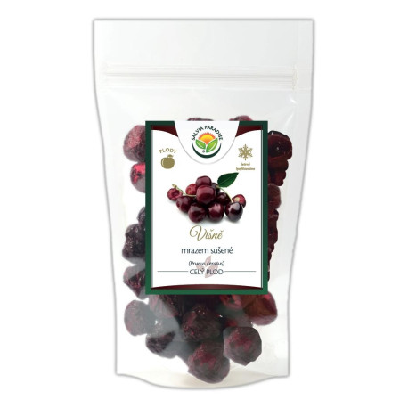 Celé lyofilizované kyslé čerešne – lyofilizované 300g