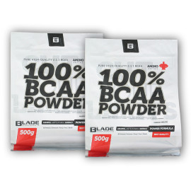 2x BS BLADE BCAA 2-1-1 prášok 500g - pomeranian
