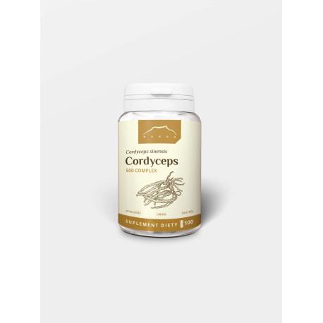 Cordyceps 100 kapsúl x 500 mg - manšestr - 100