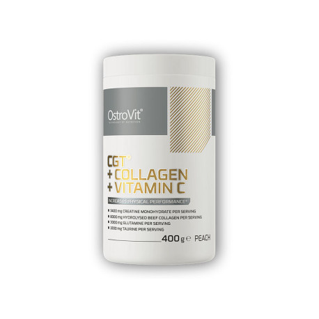 CGT + kolagén + vitamín C 400g - broskyňa