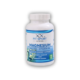 Magnézičný malát + vitamín B6 120 vegetariánové kapsle - Energy Magnesium