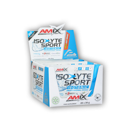 20x Isolyte Sport Isotonic ESD prášok 30g - modrá malina