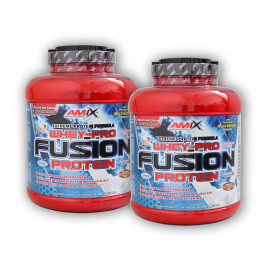 2x WheyPro Fusion Protein 2300g - biela čokoláda