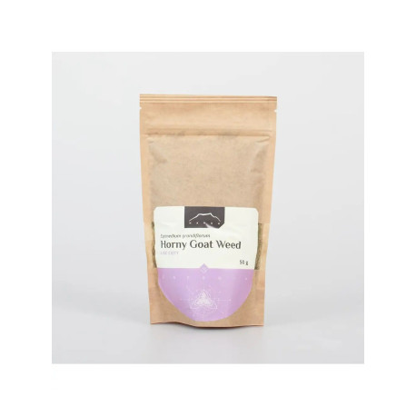 Listy Epimedium - Horny Goat Weed - Epimedium grandiflorum - 50g sekaný - 8