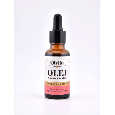 Olvita kozmetický malinový olej - 30 ml