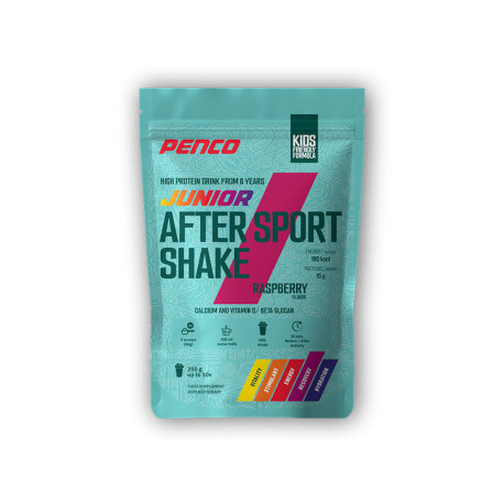 Junior After sport shake 250g - malinový