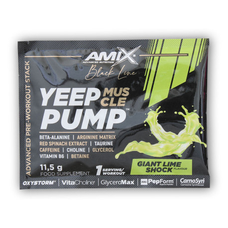 Black Line Yeep Pump 11,5g ŠPECIÁLNA PONUKA – obrovský limetový šok