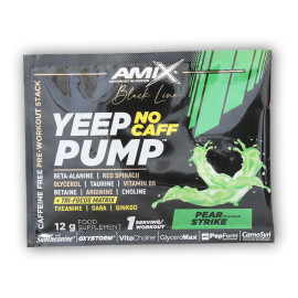 Black Line Yeep Pump NO CAFF 12g ŠPECIÁLNA PONUKA - hruškový úder