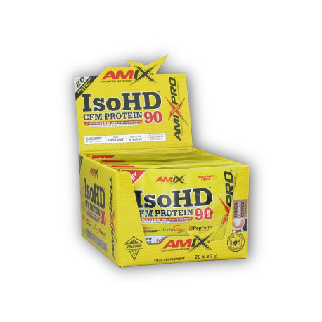 10x IsoHD 90 CFM proteínový sáčok 30g - ŠPECIÁLNA PONUKA - biele čokoládové sušienky